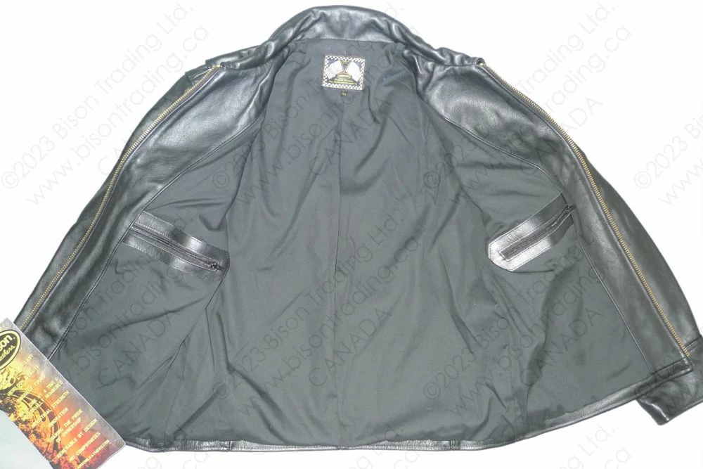 VANSON LEATHERS DAKOTA BARN COAT Model DAK FIRE 10 VANSON LEATHERS DAKOTA BARN COAT Model DAK FIRE - Image 8