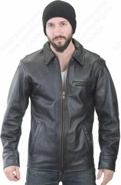 VANSON LEATHERS DAKOTA BARN COAT Model DAK FIRE 26 VANSON LEATHERS DAKOTA BARN COAT Model DAK FIRE -Bison Trading Shop vanson dakota fire 1