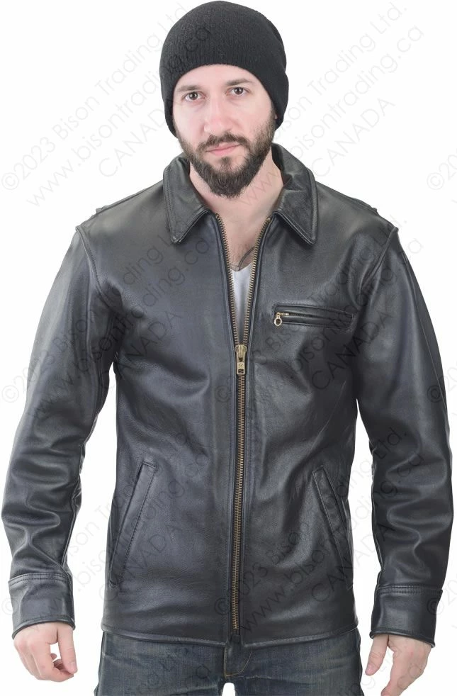 VANSON LEATHERS DAKOTA BARN COAT Model DAK FIRE 11 VANSON LEATHERS DAKOTA BARN COAT Model DAK FIRE - Image 9