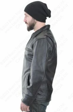 VANSON LEATHERS DAKOTA BARN COAT Model DAK FIRE 29 VANSON LEATHERS DAKOTA BARN COAT Model DAK FIRE -Bison Trading Shop vanson dakota fire 4