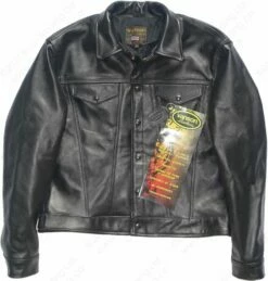 VANSON LEATHERS MAVERICK JEAN JACKET Model DJCB BLK 24 VANSON LEATHERS MAVERICK JEAN JACKET Model DJCB BLK -Bison Trading Shop vanson djcb 13