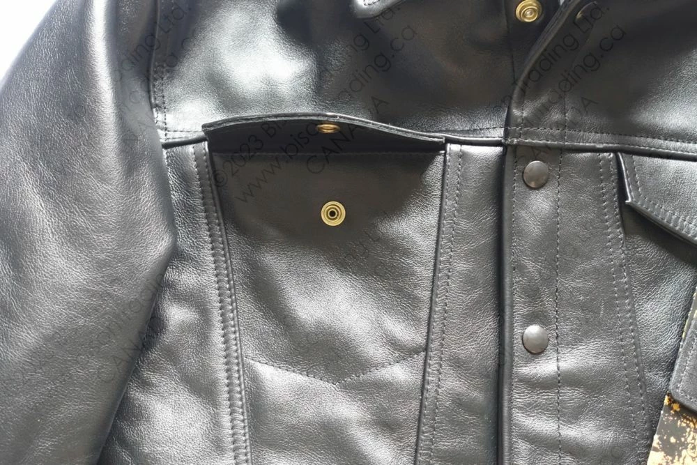 VANSON LEATHERS MAVERICK JEAN JACKET Model DJCB BLK 17 VANSON LEATHERS MAVERICK JEAN JACKET Model DJCB BLK - Image 15