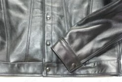 VANSON LEATHERS MAVERICK JEAN JACKET Model DJCB BLK 41 VANSON LEATHERS MAVERICK JEAN JACKET Model DJCB BLK -Bison Trading Shop vanson djcb 30