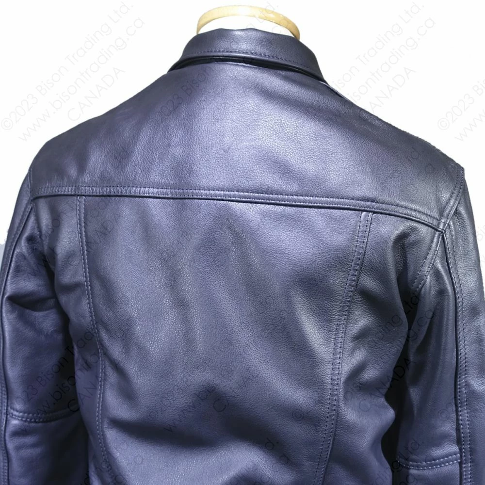 VANSON LEATHERS MAVERICK JEAN JACKET Model DJCB FIRE 8 VANSON LEATHERS MAVERICK JEAN JACKET Model DJCB FIRE - Image 6