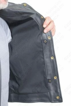 VANSON LEATHERS MAVERICK JEAN JACKET Model DJCB FIRE 34 VANSON LEATHERS MAVERICK JEAN JACKET Model DJCB FIRE -Bison Trading Shop vanson djcb fire 6