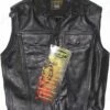 Vanson Leathers Maverick Jean Vest Model DJCB Vest 2 Vanson Leathers Maverick Jean Vest Model DJCB Vest -Bison Trading Shop vanson djcb vest 42 11
