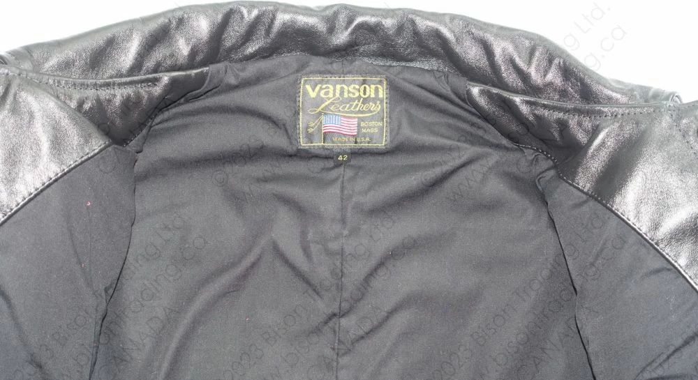 Vanson Leathers Maverick Jean Vest Model DJCB Vest 16 Vanson Leathers Maverick Jean Vest Model DJCB Vest - Image 14