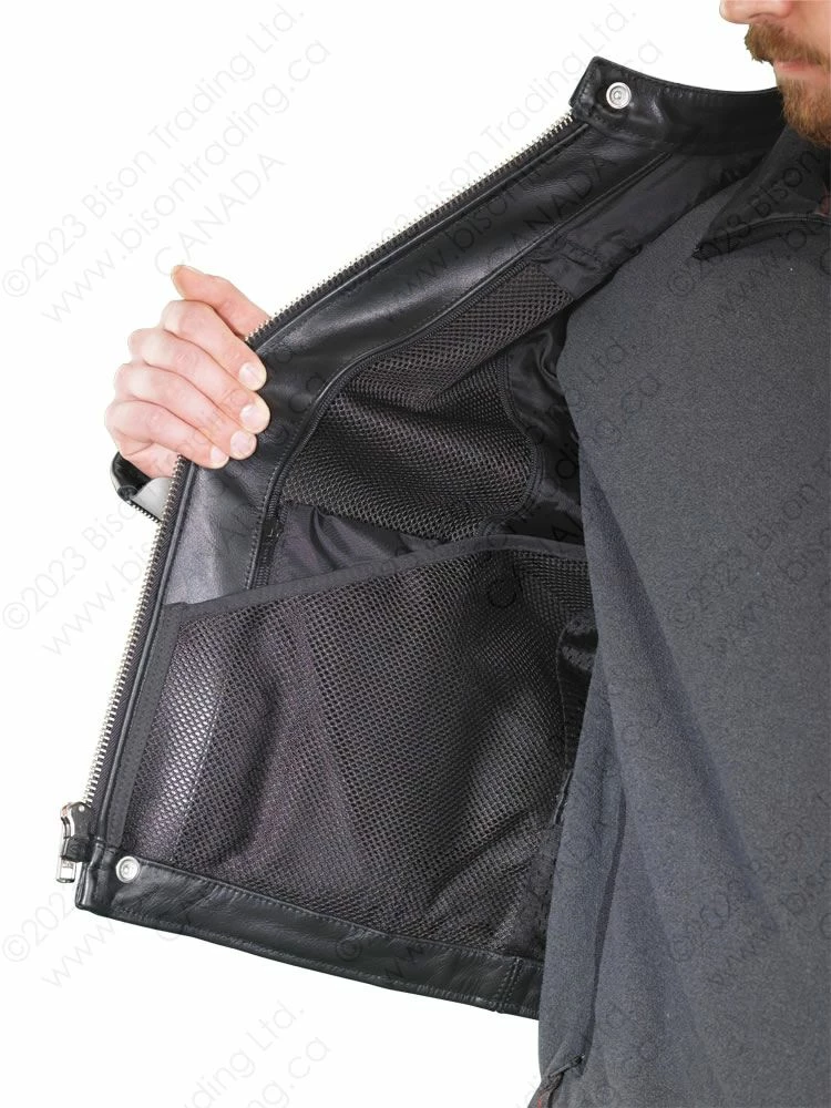 VANSON LEATHERS FULL THROTTLE JACKET Model DRAC Z150 8 VANSON LEATHERS FULL THROTTLE JACKET Model DRAC Z150 - Image 6