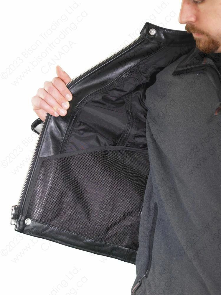 VANSON LEATHERS FULL THROTTLE JACKET Model DRAC Z150 9 VANSON LEATHERS FULL THROTTLE JACKET Model DRAC Z150 - Image 7