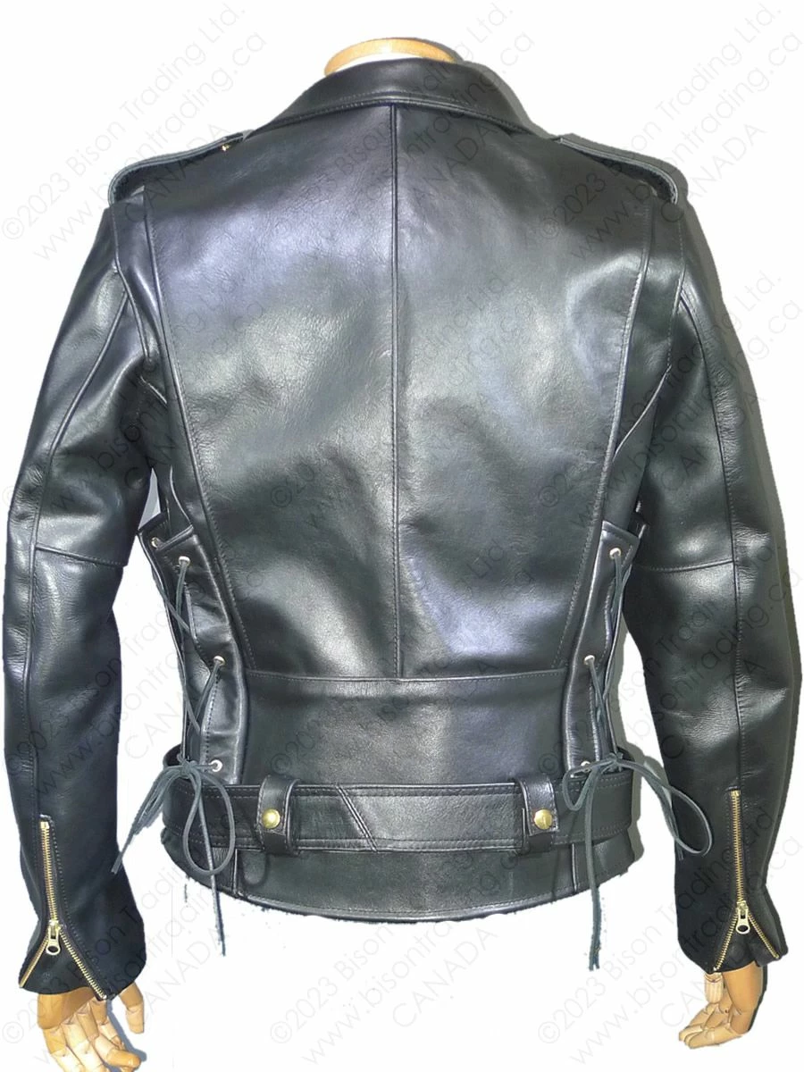 VANSON LEATHERS HIGHWAYMAN DELUXE JACKET Model E / ER BLK 17 VANSON LEATHERS HIGHWAYMAN DELUXE JACKET Model E / ER BLK - Image 15
