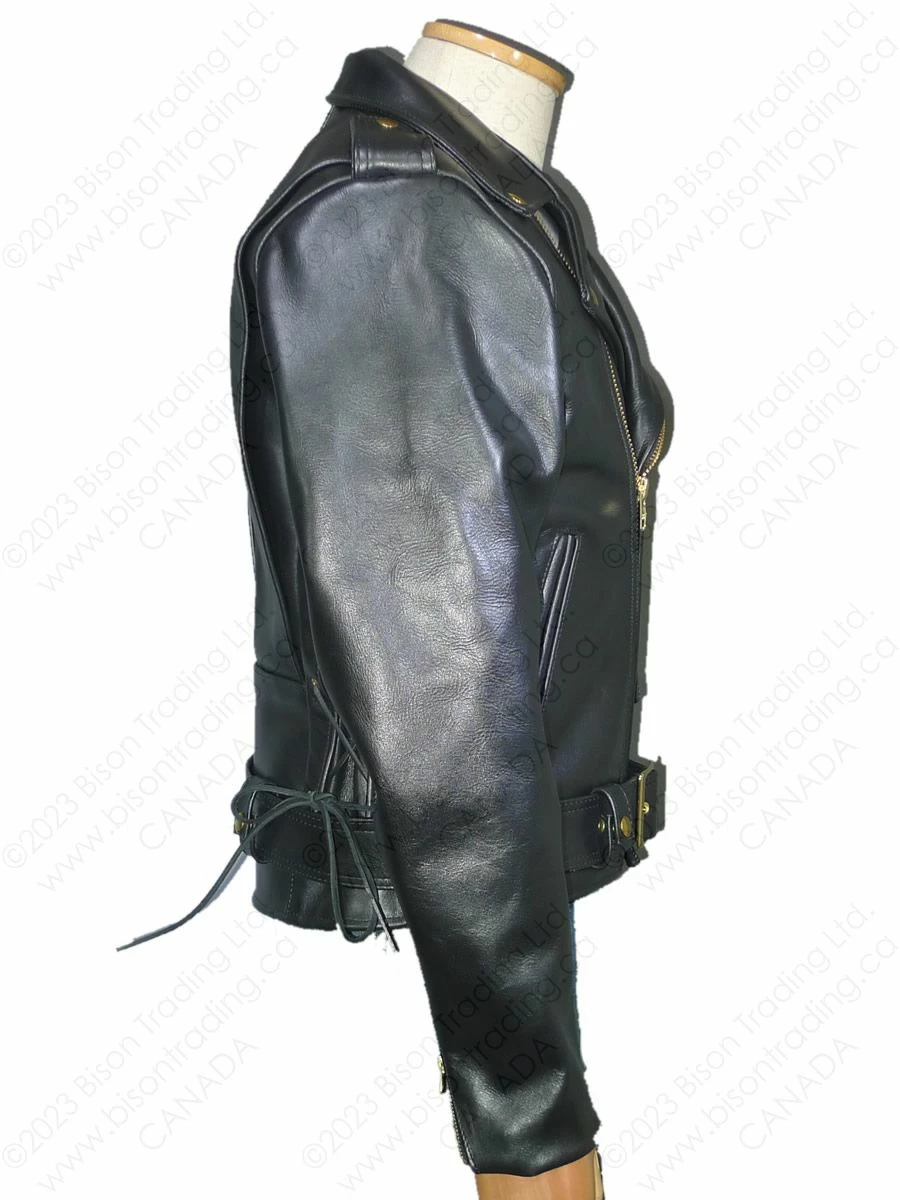 VANSON LEATHERS HIGHWAYMAN DELUXE JACKET Model E / ER BLK 18 VANSON LEATHERS HIGHWAYMAN DELUXE JACKET Model E / ER BLK - Image 16