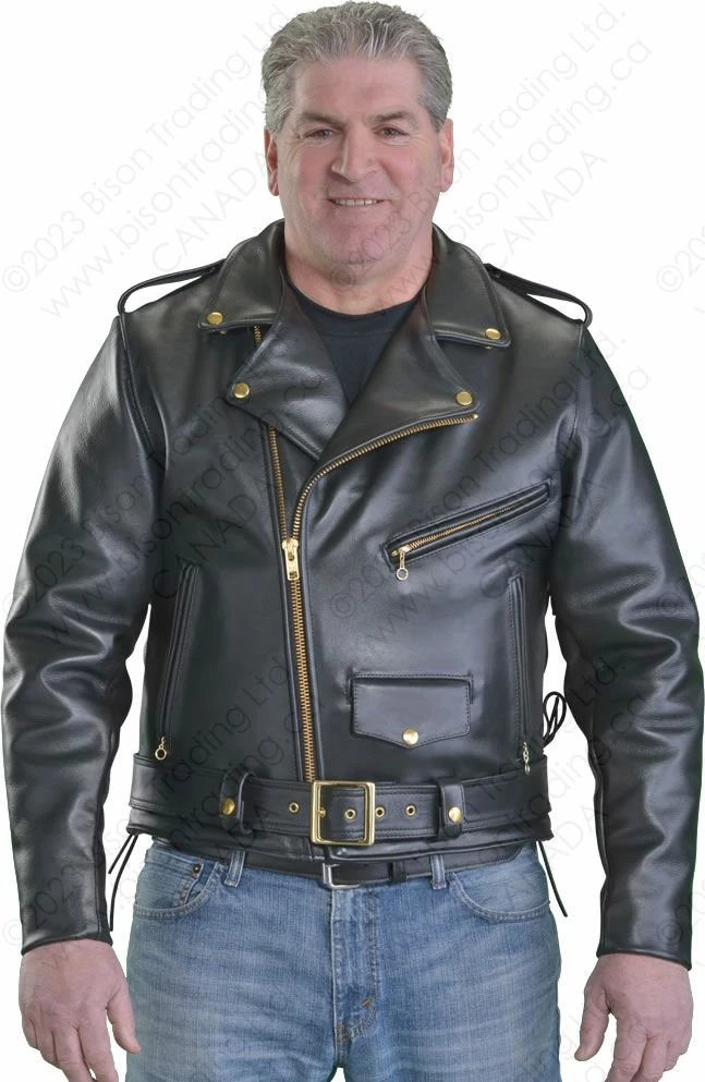 VANSON LEATHERS HIGHWAYMAN DELUXE JACKET Model E / ER BLK 21 VANSON LEATHERS HIGHWAYMAN DELUXE JACKET Model E / ER BLK - Image 19