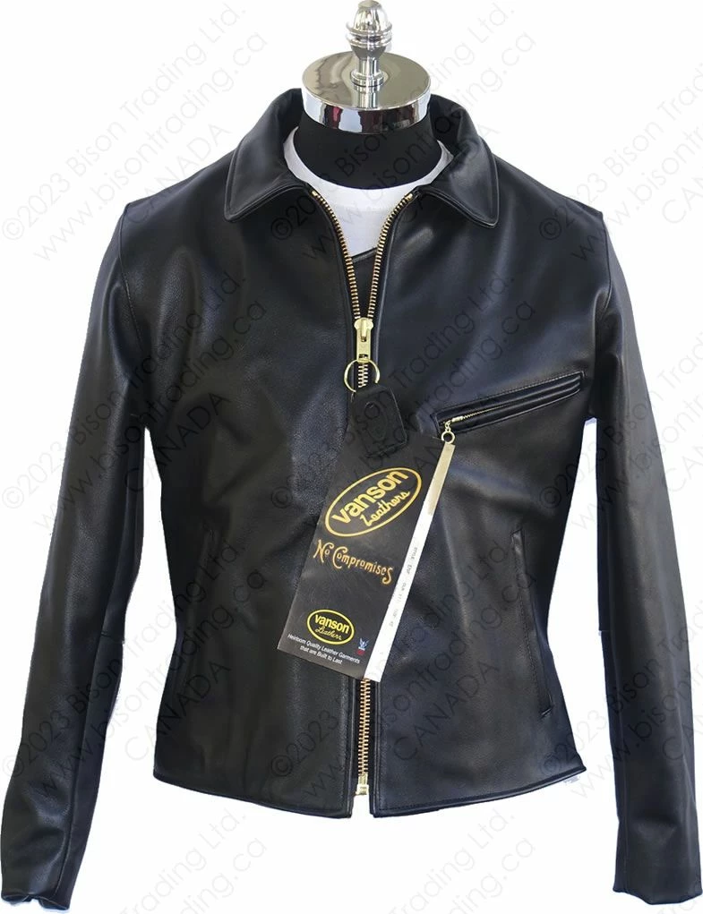 VANSON LEATHERS ENFIELD Model ENF BLK 3 VANSON LEATHERS ENFIELD Model ENF BLK