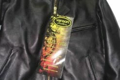 VANSON LEATHERS ENFIELD Model ENF BLK 35 VANSON LEATHERS ENFIELD Model ENF BLK -Bison Trading Shop vanson enfield 38 17