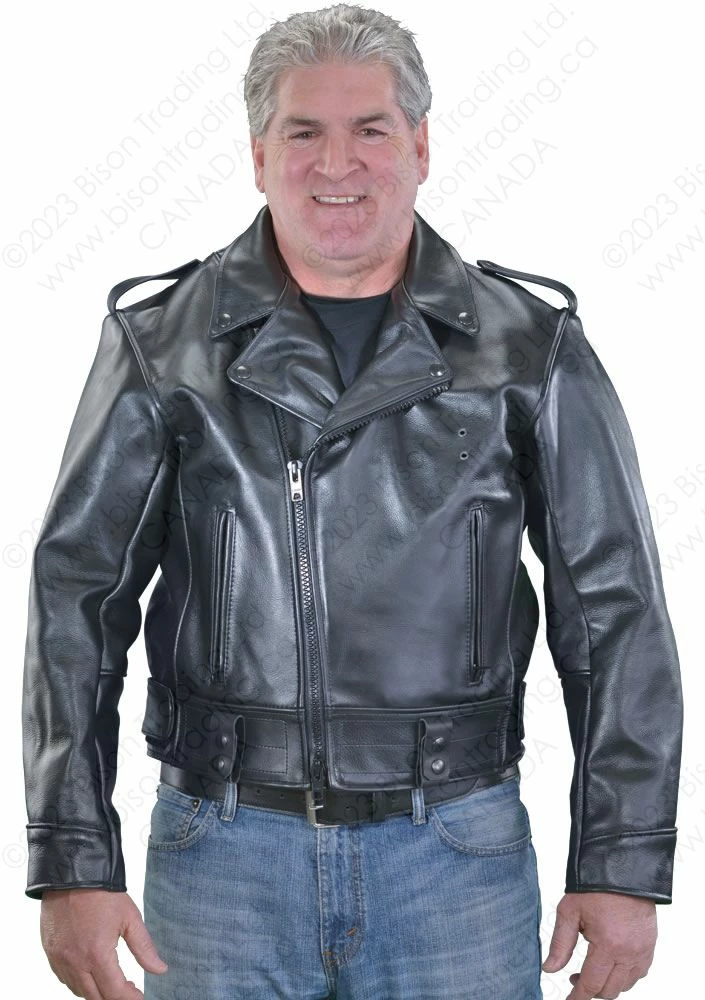 VANSON LEATHERS FORCE MOTOR-PATROL JACKET - Model FRCE 3 VANSON LEATHERS FORCE MOTOR-PATROL JACKET - Model FRCE