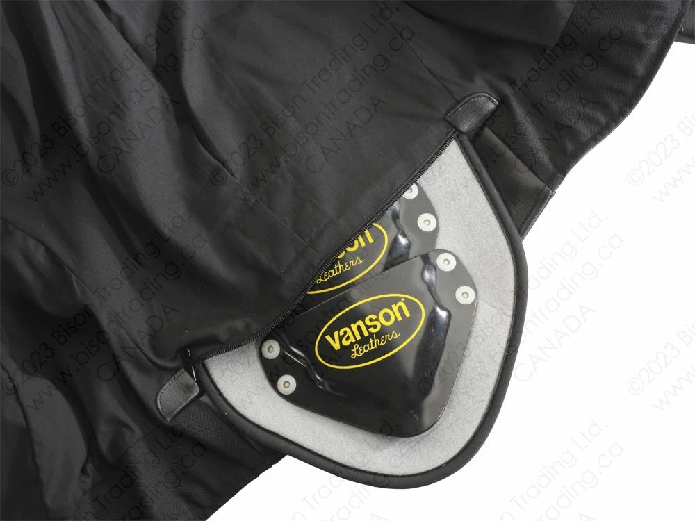 VANSON LEATHERS FORCE MOTOR-PATROL JACKET - Model FRCE 8 VANSON LEATHERS FORCE MOTOR-PATROL JACKET - Model FRCE - Image 6