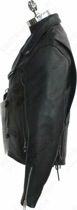 VANSON LEATHERS HARDCORE HIGHWAY JACKET Model HC / HCR BLK 33 VANSON LEATHERS HARDCORE HIGHWAY JACKET Model HC / HCR BLK -Bison Trading Shop vanson hc 42 blk 12