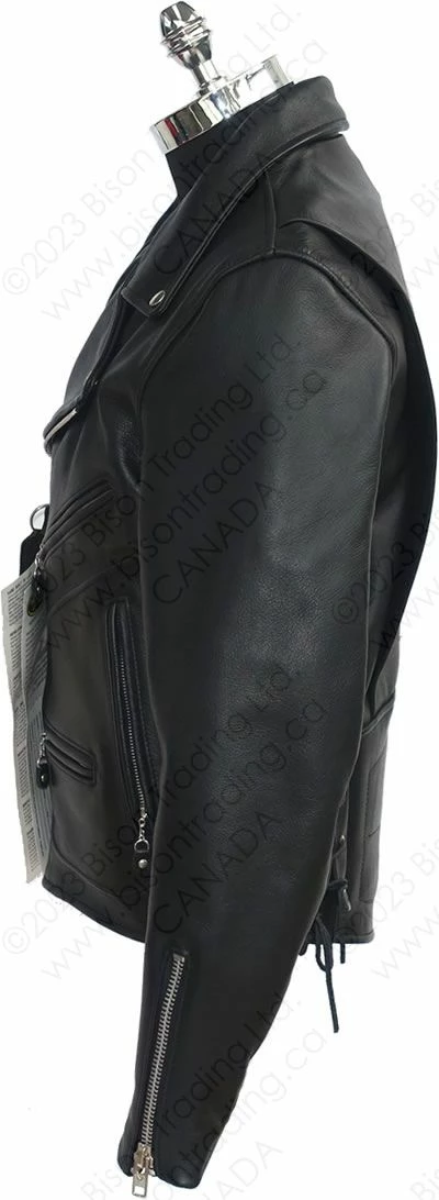 VANSON LEATHERS HARDCORE HIGHWAY JACKET Model HC / HCR BLK 14 VANSON LEATHERS HARDCORE HIGHWAY JACKET Model HC / HCR BLK - Image 12