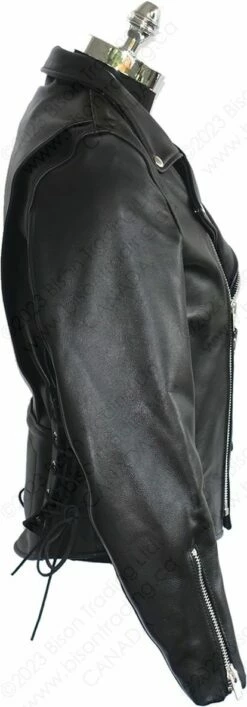 VANSON LEATHERS HARDCORE HIGHWAY JACKET Model HC / HCR BLK 25 VANSON LEATHERS HARDCORE HIGHWAY JACKET Model HC / HCR BLK -Bison Trading Shop vanson hcblk 38 14