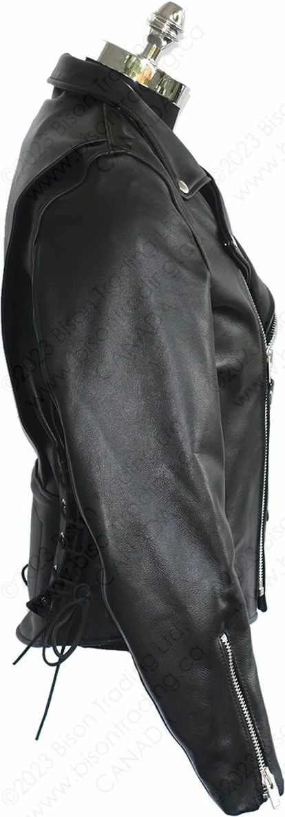 VANSON LEATHERS HARDCORE HIGHWAY JACKET Model HC / HCR BLK 6 VANSON LEATHERS HARDCORE HIGHWAY JACKET Model HC / HCR BLK - Image 4