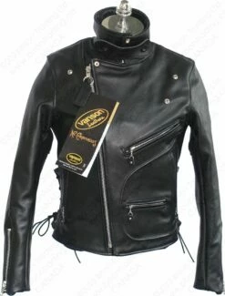 VANSON LEATHERS HARDCORE HIGHWAY JACKET Model HC / HCR BLK 27 VANSON LEATHERS HARDCORE HIGHWAY JACKET Model HC / HCR BLK -Bison Trading Shop vanson hcblk 38 16