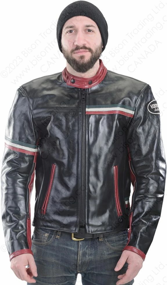 VANSON LEATHERS ITALIA JACKET Model ITAL X150 3 VANSON LEATHERS ITALIA JACKET Model ITAL X150