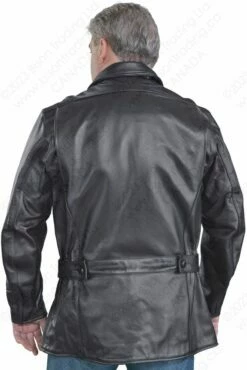 VANSON LEATHERS MODEL J 3/4 CAR COAT Model J FIRE 10 VANSON LEATHERS MODEL J 3/4 CAR COAT Model J FIRE -Bison Trading Shop vanson j fire 2