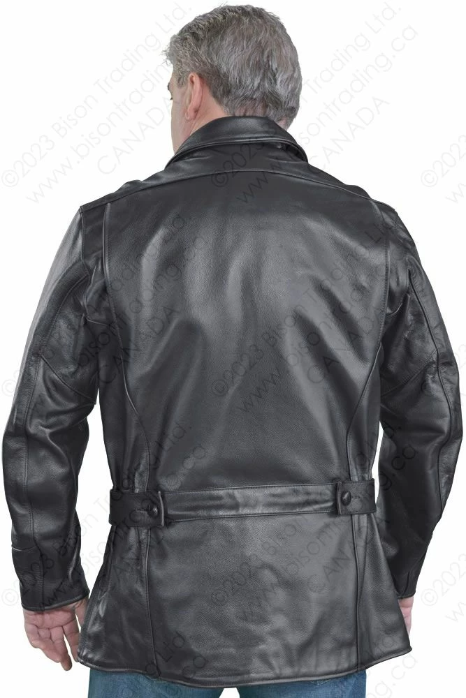 VANSON LEATHERS MODEL J 3/4 CAR COAT Model J FIRE 4 VANSON LEATHERS MODEL J 3/4 CAR COAT Model J FIRE - Image 2