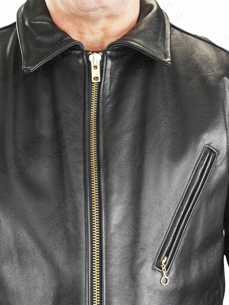 VANSON LEATHERS MODEL J 3/4 CAR COAT Model J FIRE 7 VANSON LEATHERS MODEL J 3/4 CAR COAT Model J FIRE - Image 5