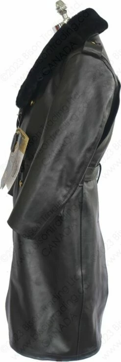 VANSON LEATHERS LUFTWAFFE GREAT OFFICER COAT Model LUFT 24 VANSON LEATHERS LUFTWAFFE GREAT OFFICER COAT Model LUFT -Bison Trading Shop vanson luft 38 13