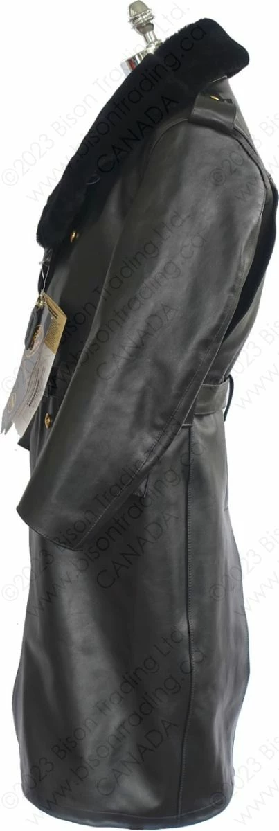 VANSON LEATHERS LUFTWAFFE GREAT OFFICER COAT Model LUFT 5 VANSON LEATHERS LUFTWAFFE GREAT OFFICER COAT Model LUFT - Image 3