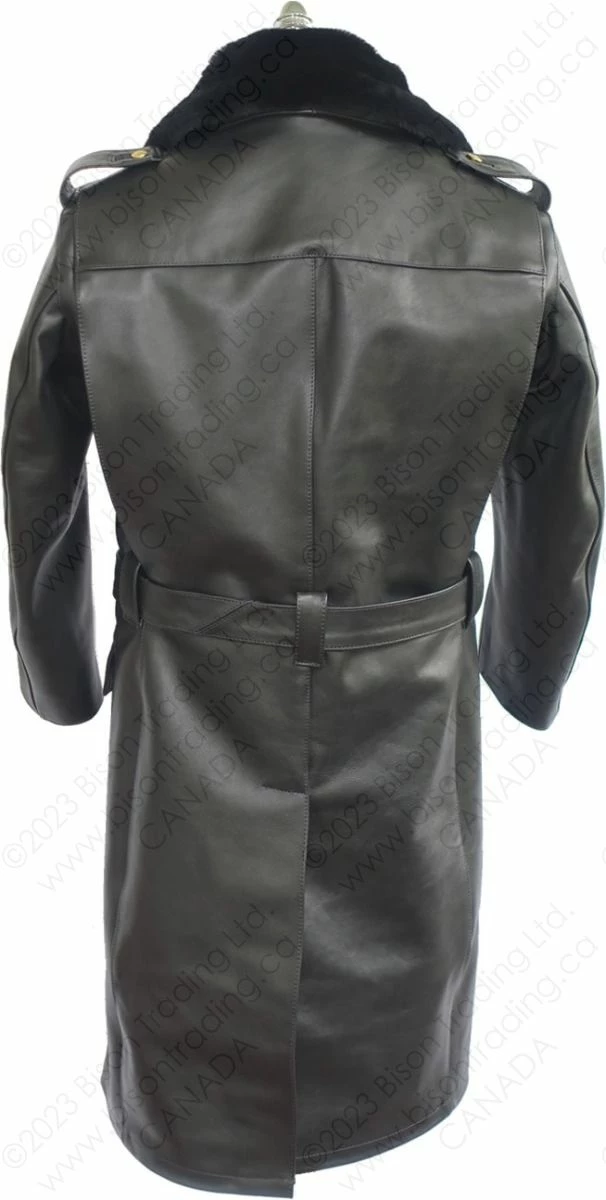 VANSON LEATHERS LUFTWAFFE GREAT OFFICER COAT Model LUFT 6 VANSON LEATHERS LUFTWAFFE GREAT OFFICER COAT Model LUFT - Image 4