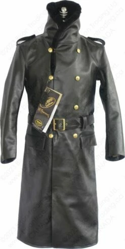 VANSON LEATHERS LUFTWAFFE GREAT OFFICER COAT Model LUFT 29 VANSON LEATHERS LUFTWAFFE GREAT OFFICER COAT Model LUFT -Bison Trading Shop vanson luft 38 18
