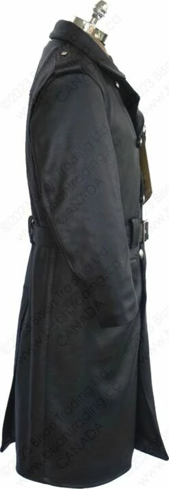 VANSON LEATHERS LUFTWAFFE GENERAL OFFICERS GREATCOAT Model LUNO 25 VANSON LEATHERS LUFTWAFFE GENERAL OFFICERS GREATCOAT Model LUNO -Bison Trading Shop vanson luno fire 42 14