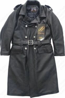 VANSON LEATHERS LUFTWAFFE GENERAL OFFICERS GREATCOAT Model LUNO 34 VANSON LEATHERS LUFTWAFFE GENERAL OFFICERS GREATCOAT Model LUNO -Bison Trading Shop vanson luno fire 42 23