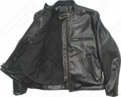 VANSON LEATHERS MODEL B BLK 27 VANSON LEATHERS MODEL B BLK -Bison Trading Shop vanson modelb blk 44 16