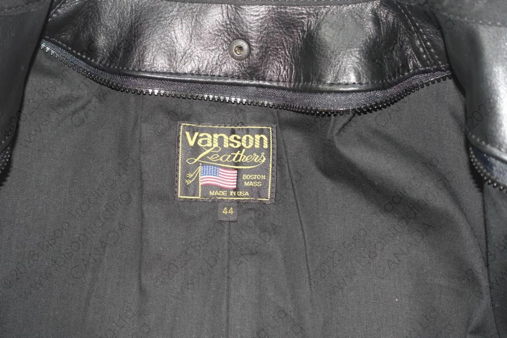 VANSON LEATHERS MODEL B BLK 13 VANSON LEATHERS MODEL B BLK - Image 11