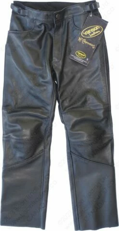 VANSON LEATHERS HIGHWAY 101 PANTS Model 101 BLK