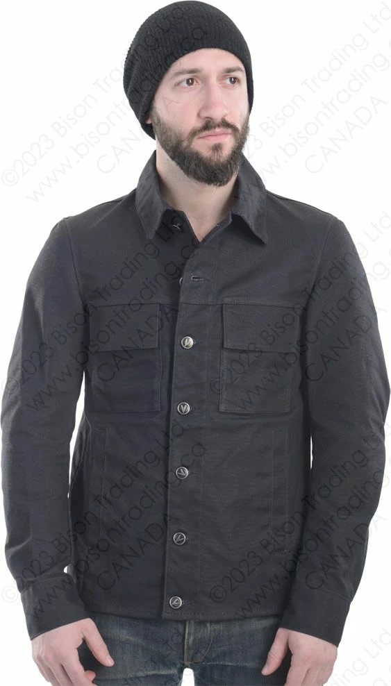 VANSON LEATHERS GARAGE JACKET WORK SHIRT Model REDM A150 / A350 3 VANSON LEATHERS GARAGE JACKET WORK SHIRT Model REDM A150 / A350