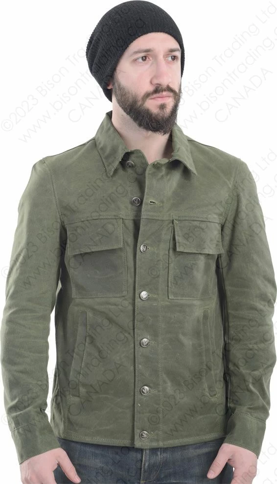 VANSON LEATHERS GARAGE JACKET WORK SHIRT Model REDM A150 / A350 10 VANSON LEATHERS GARAGE JACKET WORK SHIRT Model REDM A150 / A350 - Image 8