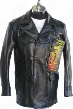 VANSON LEATHERS REMINGTON 3/4 COAT Model REM2 BLK