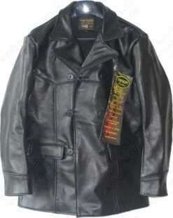 VANSON LEATHERS REMINGTON 3/4 COAT Model REM2 BLK 31 VANSON LEATHERS REMINGTON 3/4 COAT Model REM2 BLK -Bison Trading Shop vanson rem2 44 11 1