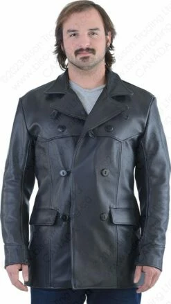 VANSON LEATHERS REMINGTON 3/4 COAT Model REM2 FIRE