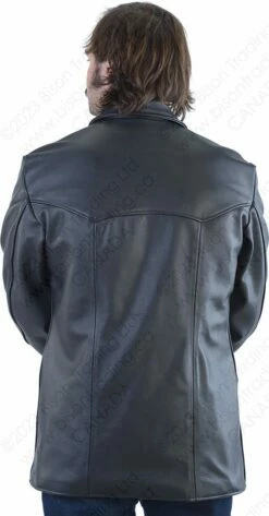 VANSON LEATHERS REMINGTON 3/4 COAT Model REM2 FIRE 9 VANSON LEATHERS REMINGTON 3/4 COAT Model REM2 FIRE -Bison Trading Shop vanson rem2 fire 3