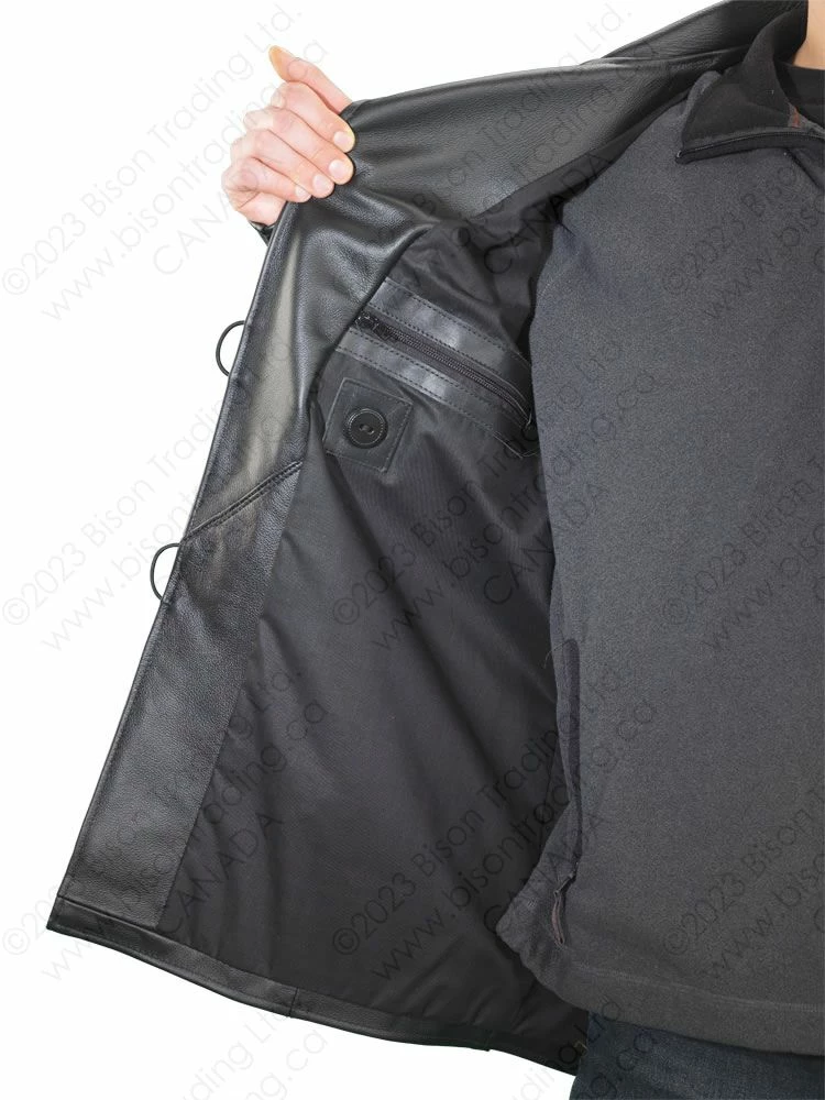 VANSON LEATHERS REMINGTON 3/4 COAT Model REM2 FIRE 7 VANSON LEATHERS REMINGTON 3/4 COAT Model REM2 FIRE - Image 5