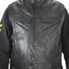 VANSON LEATHERS PERSUADER DENIM STYLE VEST Model REVS FIRE 2 VANSON LEATHERS PERSUADER DENIM STYLE VEST Model REVS FIRE -Bison Trading Shop vanson revs fire 1
