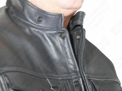 VANSON LEATHERS PERSUADER DENIM STYLE VEST Model REVS FIRE 8 VANSON LEATHERS PERSUADER DENIM STYLE VEST Model REVS FIRE -Bison Trading Shop vanson revs fire 3