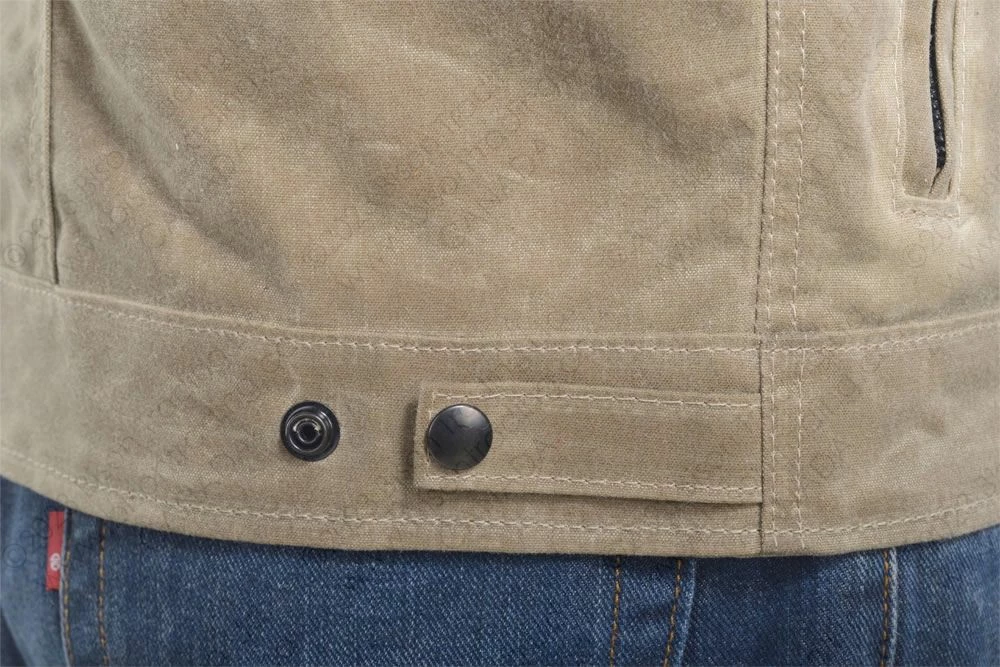 VANSON LEATHERS WAX COT. PERSUADER SNAP VEST Model REVW A250 12 VANSON LEATHERS WAX COT. PERSUADER SNAP VEST Model REVW A250 - Image 10