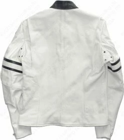 Vanson Leathers Race Jacket Special White Edition Model RJV -Bison Trading Shop vanson rjv white 38 19