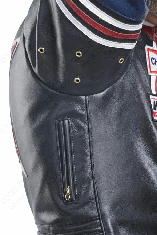 VANSON LEATHERS ORIGINAL STAR JACKET Model STAR BLK 13 VANSON LEATHERS ORIGINAL STAR JACKET Model STAR BLK - Image 11